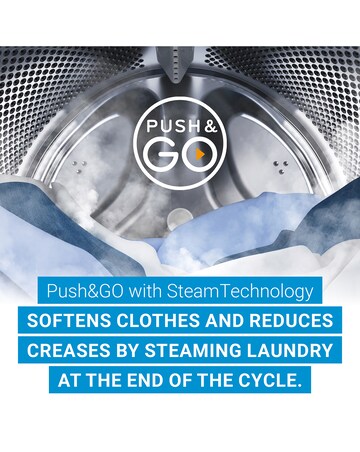 Indesit IP 846S Push & Go Washing Machine - Silver + Install