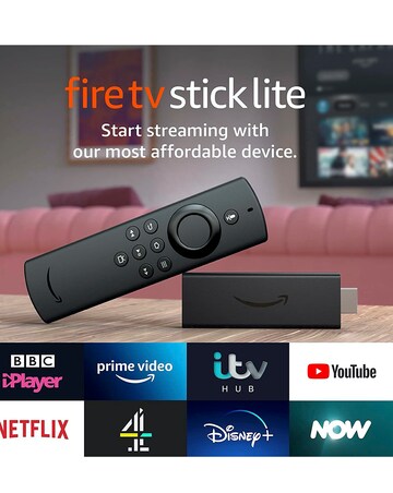 Amazon Fire TV Stick LITE (2020) with Alexa Voice Remote Jacamo