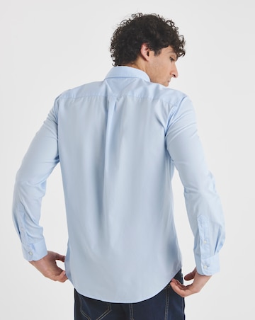 Tommy Hilfiger Long Sleeve Flex Poplin Shirt - Light Blue