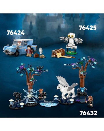 LEGO Harry Potter Flying Ford Anglia Car Toy 76424