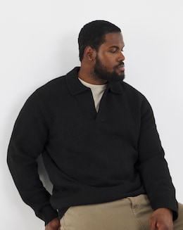 Jack & Jones Soho Ollie Knit Split Neck