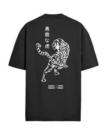 Jack & Jones Tiger Back Graphic T-Shirt 2 Pack - Multi