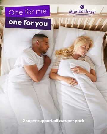 Slumberdown Super Support Anti Allergy 4 Pack Pillows