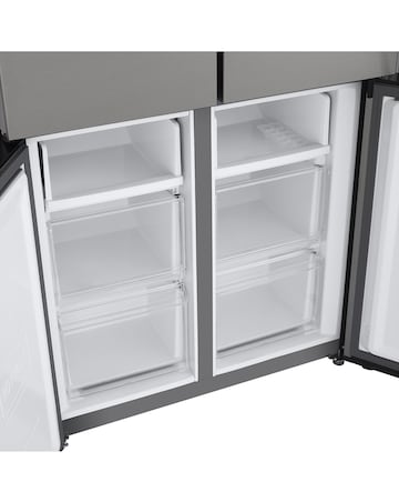LG GMM41MSBEM Total No Frost American Fridge Freezer Prime Silver + Install