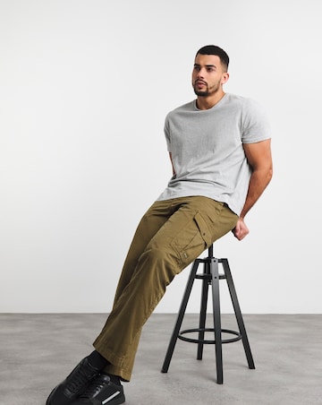 BOSS Cargo Khaki Trouser