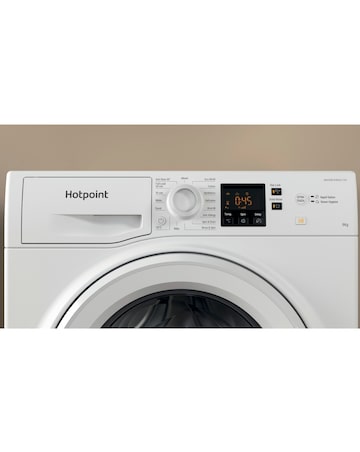 Hotpoint Anti-Stain NSWM 846 W UK 8kg 1400rpm Washing Machine White + Install