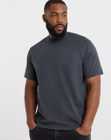 Relaxed Fit Crew Neck T-Shirt Long