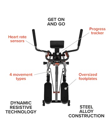 New Image 'Maxi Glider 360' 10-in-1 Cross Trainer