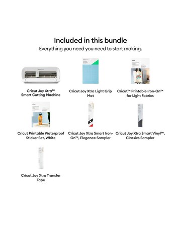 Cricut Joy Xtra Starter Bundle