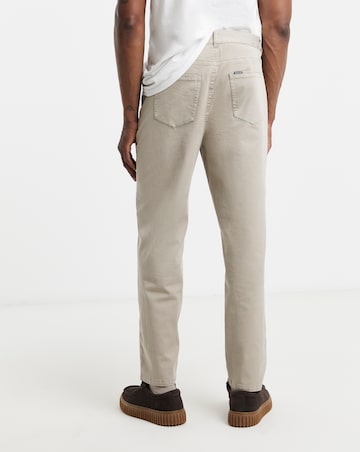 Barbour Washed Stretch Twill Regular Trouser - Concrete