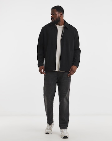 Jack & Jones Blalouis Full Zip Sweatshirt - Black