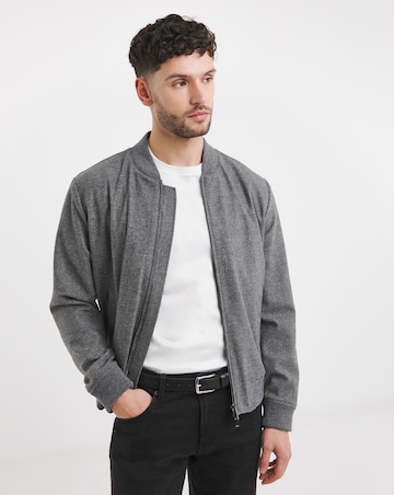 BOSS Grey Bomber Jacket