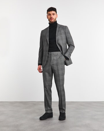 Regular Fit Prince of Wales Jacket