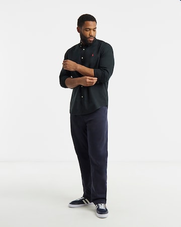 Polo Ralph Lauren Long Sleeve Yarn Dyed Oxford Shirt - Black