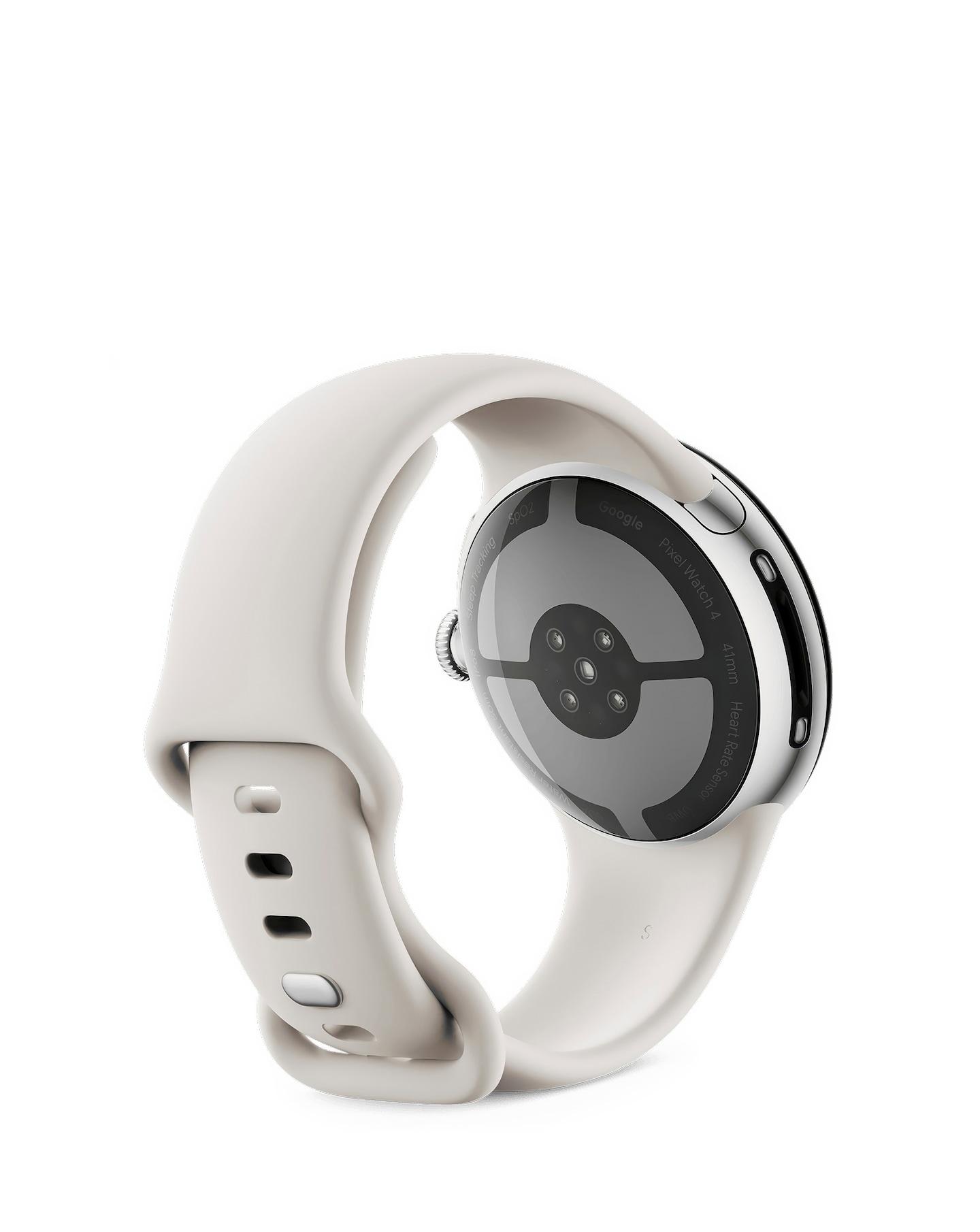 Google Pixel Watch 4 Wi-Fi 41mm - Porcelain/Silver | Jacamo