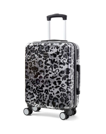 Rock Savannah Leopard 3pc Suitcase Set