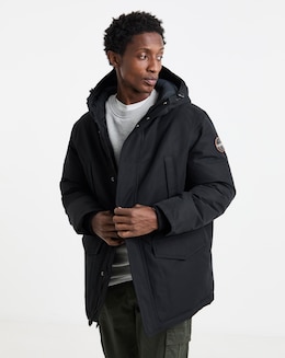 Napapijri Cornier Longline Coat - Black
