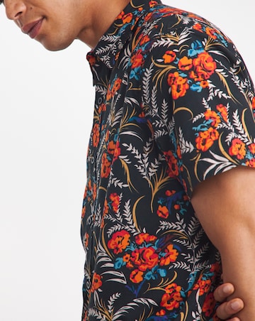 Joe Browns Fiery Fun Floral Shirt Long Length