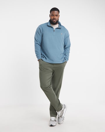 Polo Ralph Lauren 1/4 Zip Sweat - Blue