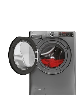 Install - Hoover H3DPS4966TAMBR80 9/6kg WiFi Connected Washer Dryer Graphite