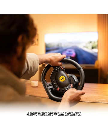 Thrustmaster T98 Ferrari GTB Racing Wheel and Pedal Set for PS5 / PS4 / PC