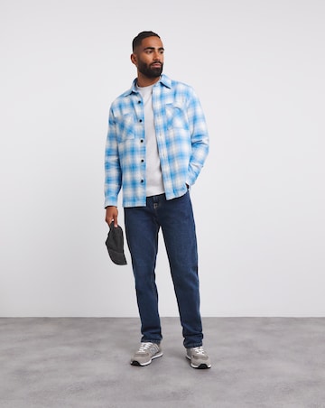 Double Pocket Flannel Check Shirt