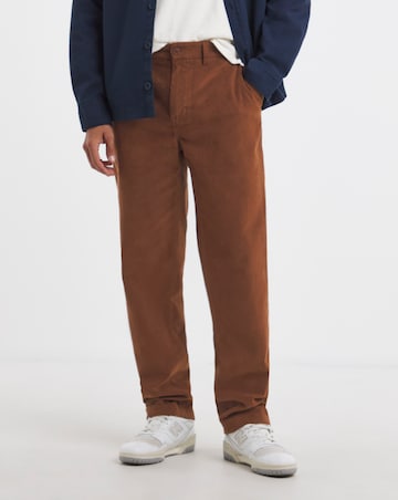 Cord Cotton Stretch Straight Fit Chino