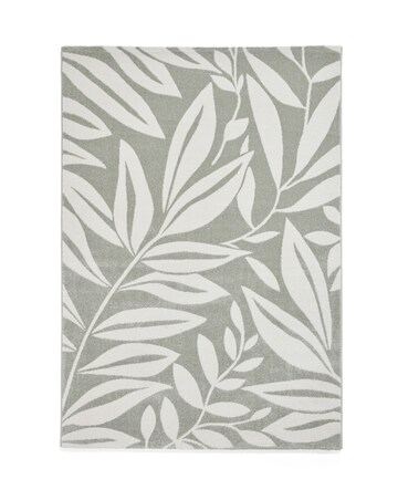 Catherine Lansfield Sorral Leaves Botanical Rug