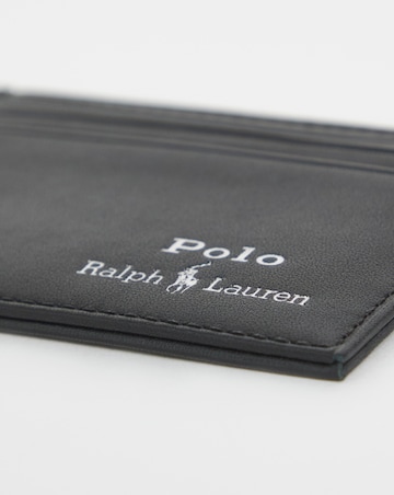 Polo Ralph Lauren Black Leather Card Holder
