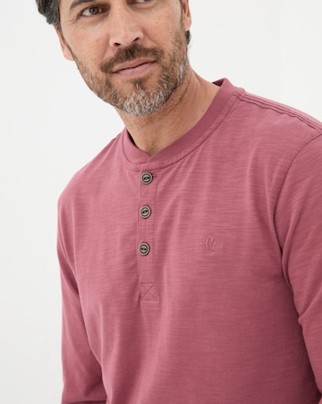 FatFace Cotton Woodside Slub Henley