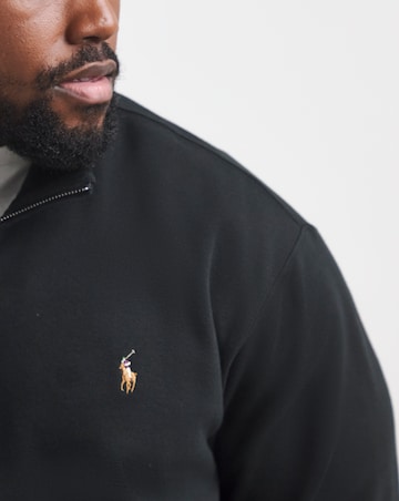 Polo Ralph Lauren Half Zip Sweat - Black