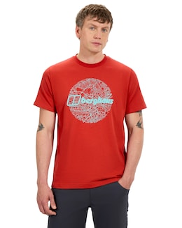Berghaus Map of The Moon T-Shirt
