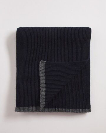 BOSS Navy Iconic Scarf