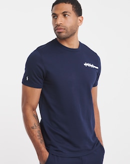 Polo Ralph Lauren Loopback Logo Lounge T-Shirt - Navy