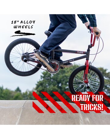 Zombie Plague 18 Inch Wheen Childrens BMX Bike