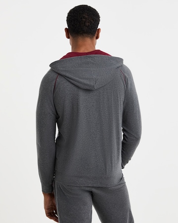 BOSS Mix & Match Lounge Hoodie - Charcoal