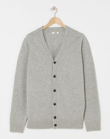 Ecru Lambswool Cardigan