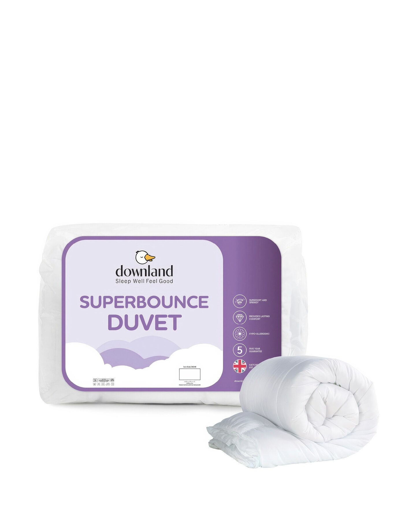 Downland Superbounce 10.5 Tog Duvet