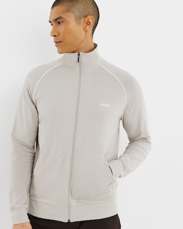 BOSS Mix & Match Lounge Jacket - Stone
