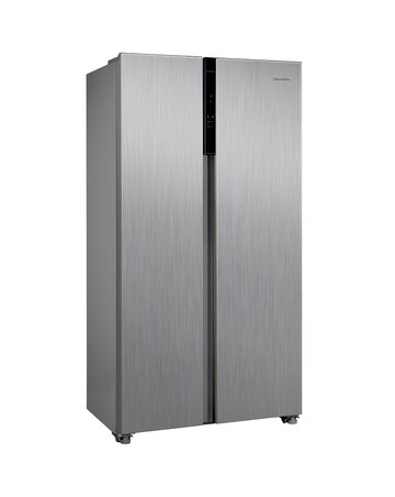 Russell Hobbs RH90AFF201SS Slim American Fridge Freezer - Inox- E Rated