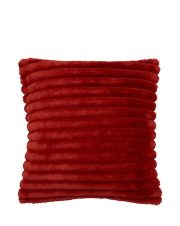 Catherine Lansfield Cosy Ribbed Cushion