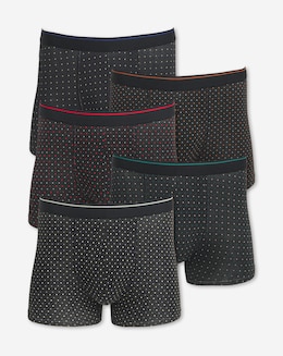 5 Pack Polka Dot Hipsters