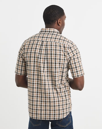 Wrangler Short Sleeve 1 Pocket Shirt - Check