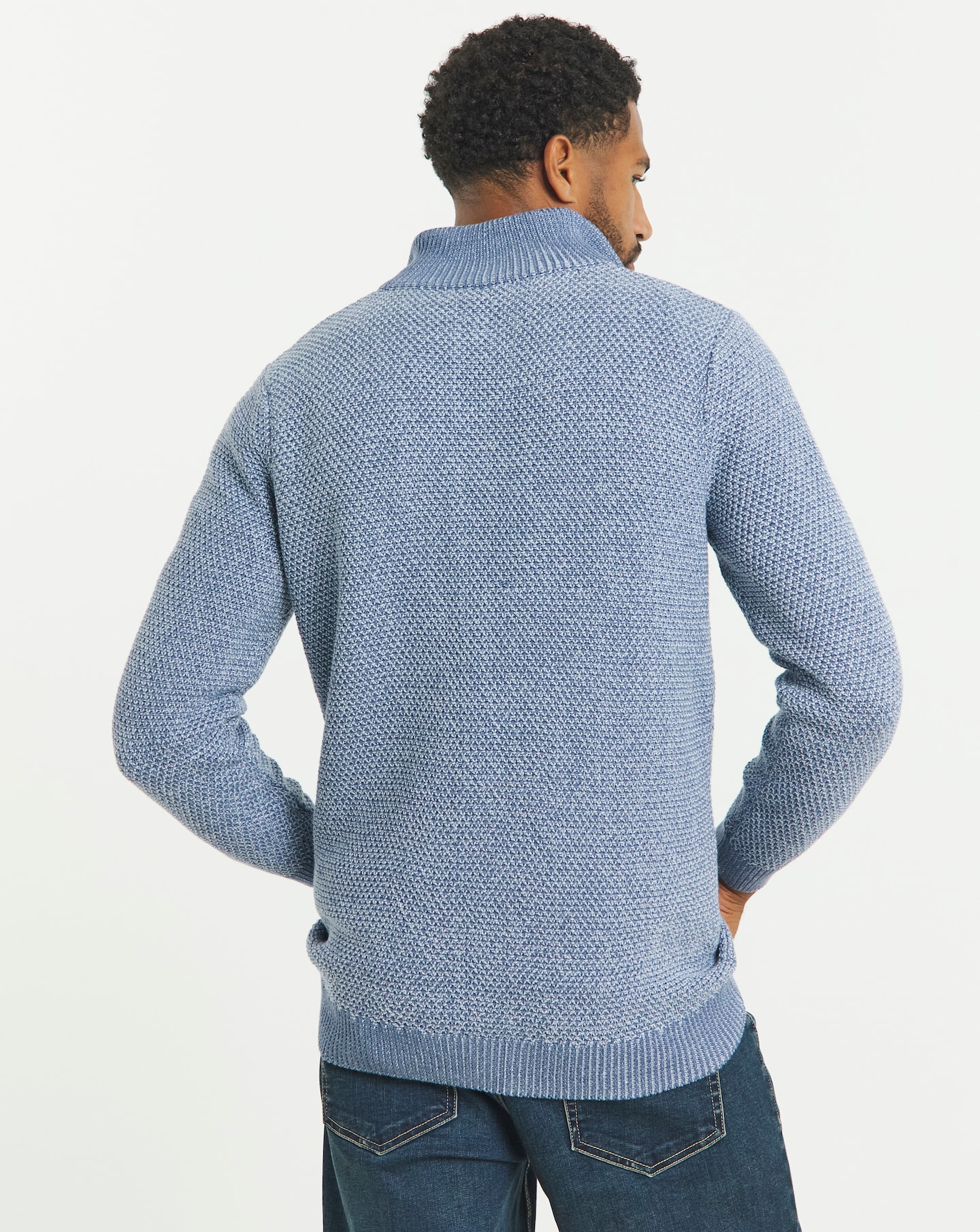 Joe Browns 1/4 Zip Knitted Jumper | Jacamo