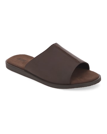 Premium Leather Seam Mule W