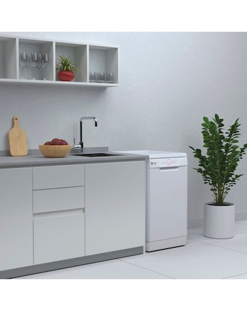 Hoover HDPH 2D1049W-80 Freestanding 10-Place Slimline Dishwasher + Installation