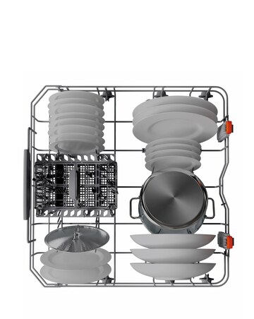 Hotpoint HFC3C26WCBUK Full Size Dishwasher 14 Place Settings Black + Install