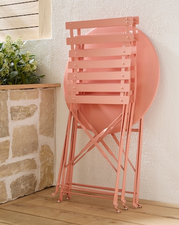 Cali Metal Folding Bistro Set