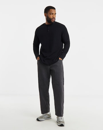 Jack & Jones Chris Loose Fit Jean - Black