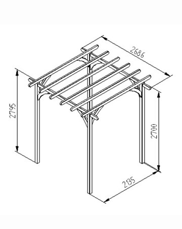 Forest Ultimate Pergola